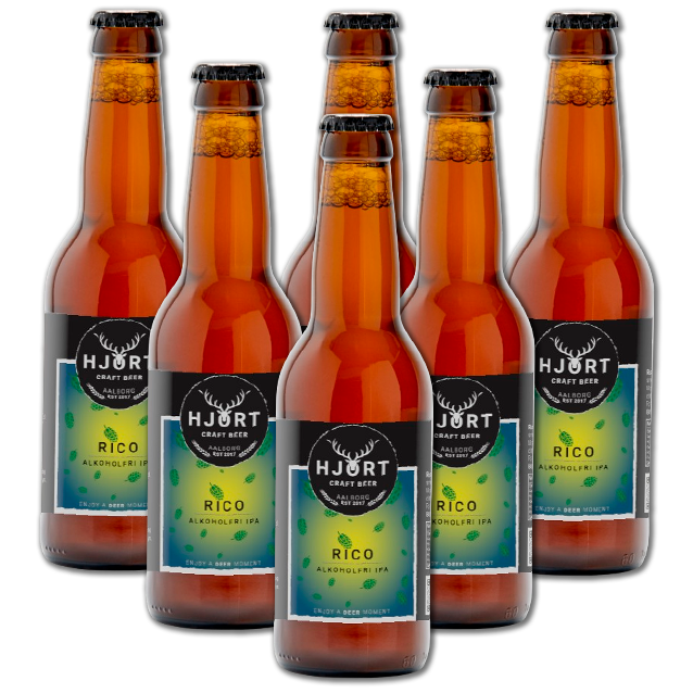 Hjort Beer - Rico - 0,5% Alkoholfri IPA