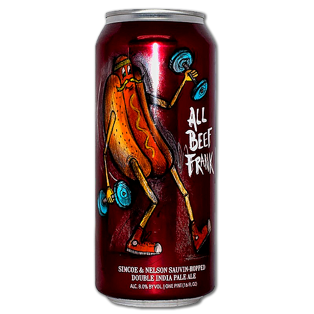 Hop Butcher For The World - All Beef Frank - 8% Double New England IPA
