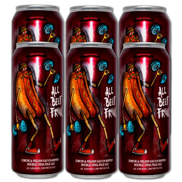 Hop Butcher For The World - All Beef Frank - 8% Double New England IPA