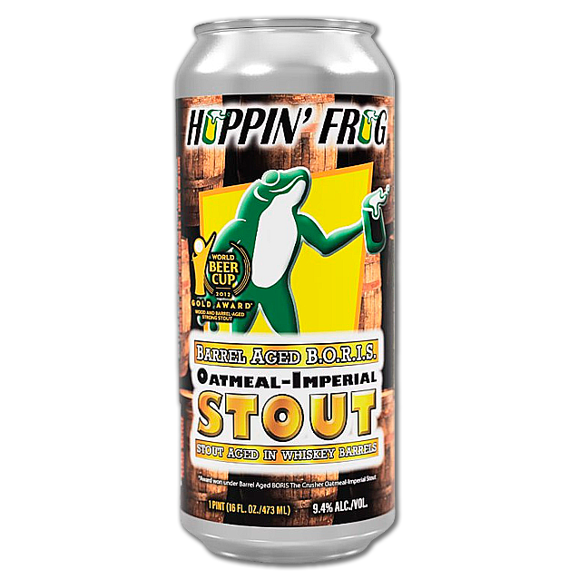 Hoppin' Frog - Barrel Aged B.O.R.I.S - 9,4% BA Imperial Stout