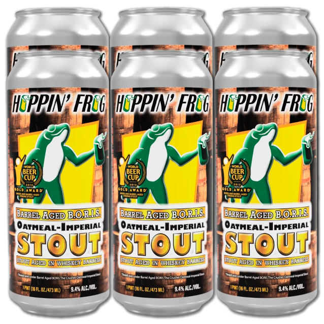 Hoppin' Frog - Barrel Aged B.O.R.I.S - 9,4% BA Imperial Stout
