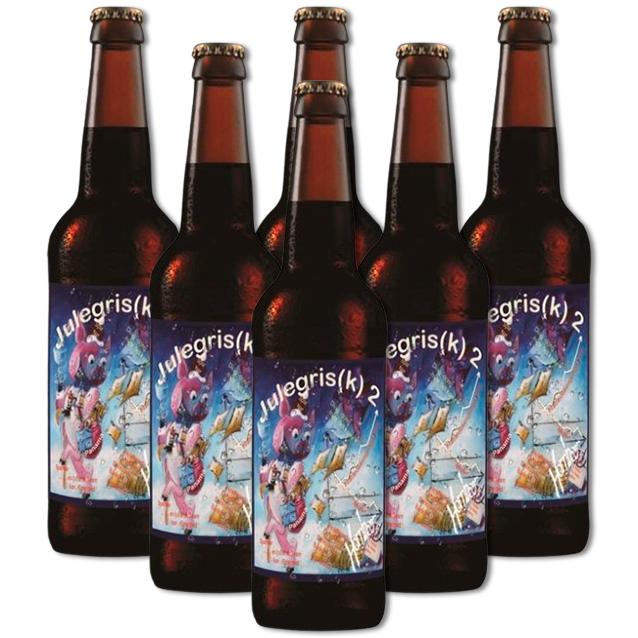 Hornbeer - Julegris(k) 2 - Belgian Strong Dark Ale (6-Pack)