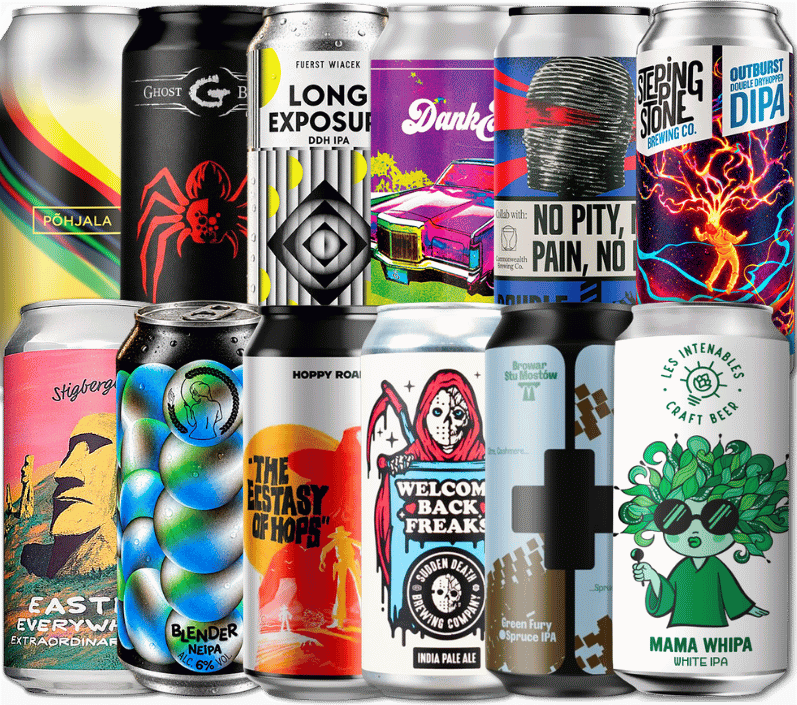 IPA Mix "Plus" Smagekasse (12 stk.)