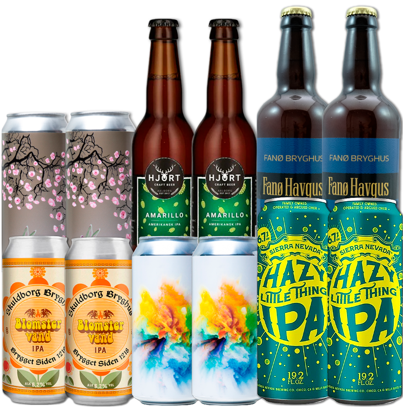 IPA Mix Smagekasse (12 stk.) (Gns. 22,5 kr. pr. øl)