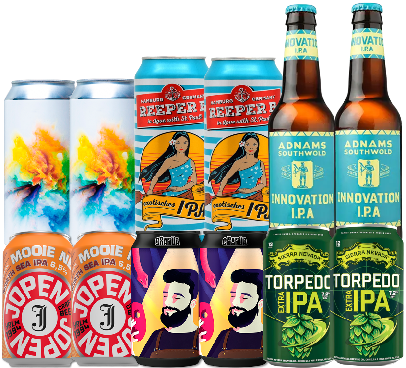 IPA Mix Smagekasse (12 stk.) (Gns. 22,75 kr. pr. øl)