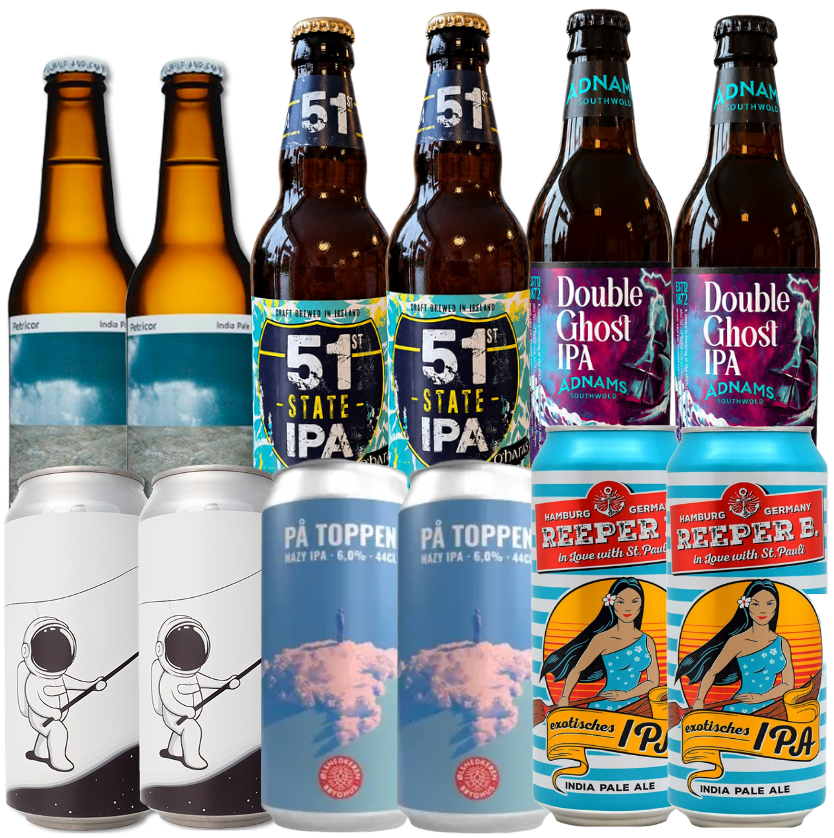 IPA Mix Smagekasse (12 stk.) (Gns. 24,5 kr. pr. øl)