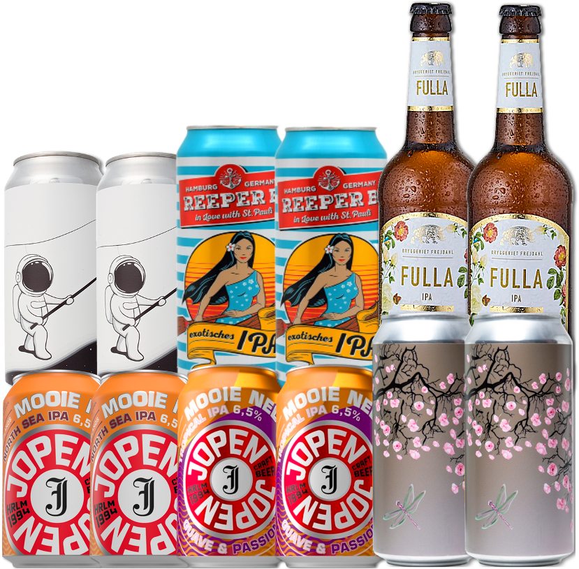 IPA Mix Smagekasse (12 stk.) (Gns. 24,5 kr. pr. øl)