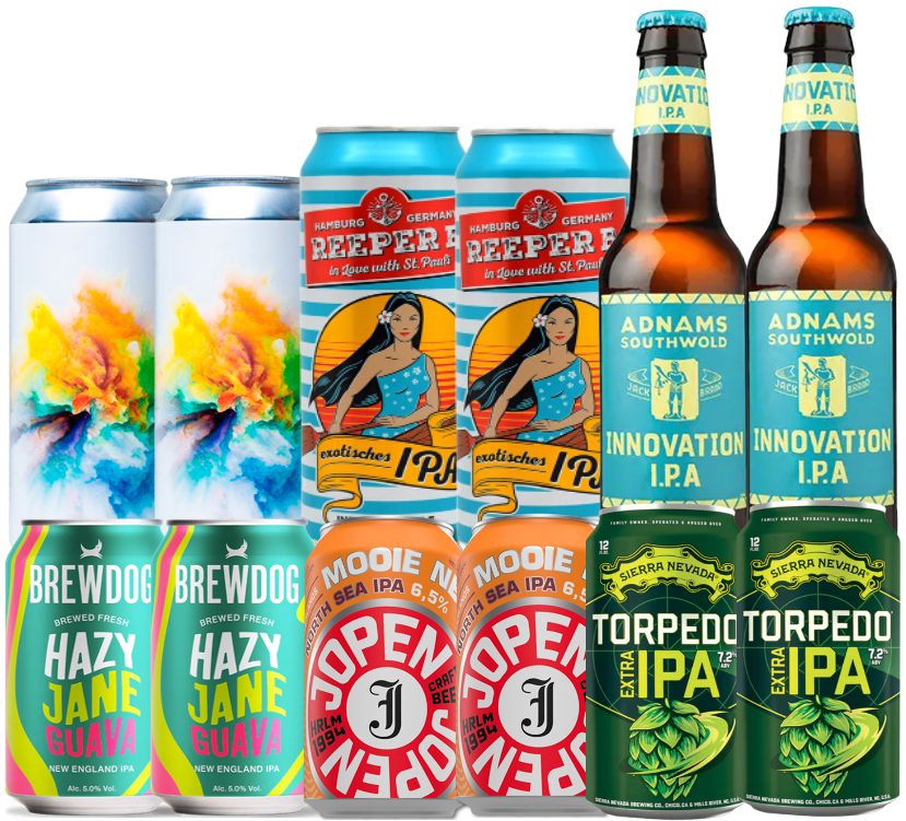 IPA Mix Smagekasse (12 stk.) (Gns. 21,5 kr. pr. øl)