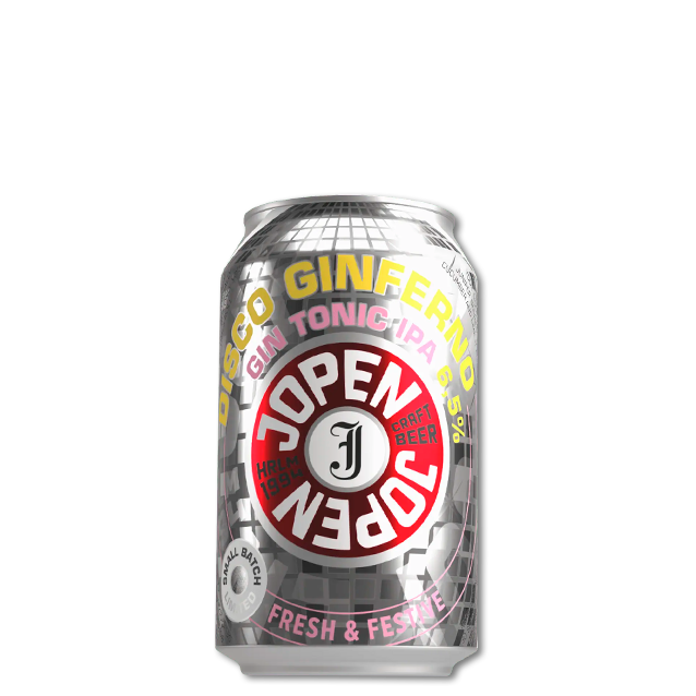 Jopen - Disco Ginferno - 6,5% Gin & Tonic IPA