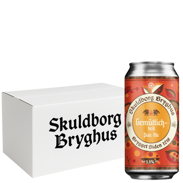 Skuldborg Bryghus - Gemütlichkeit - 5,5% English Pale Ale (24 stk.)