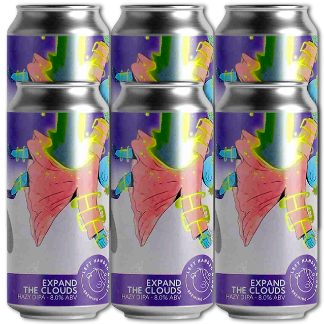 Left Handed Giant - Expand The Clouds - Double New England IPA (6-Pack)