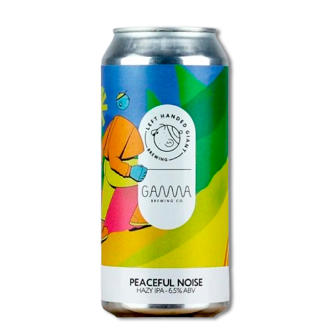 Left Handed Giant X Gamma - Peaceful Noise - New England IPA