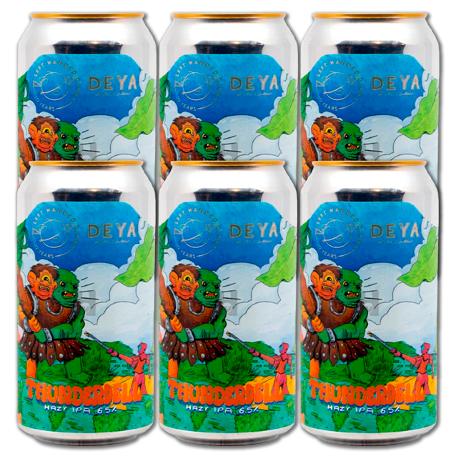 Left Handed Giant x DEYA - Thunderdell - 6,5% New England IPA