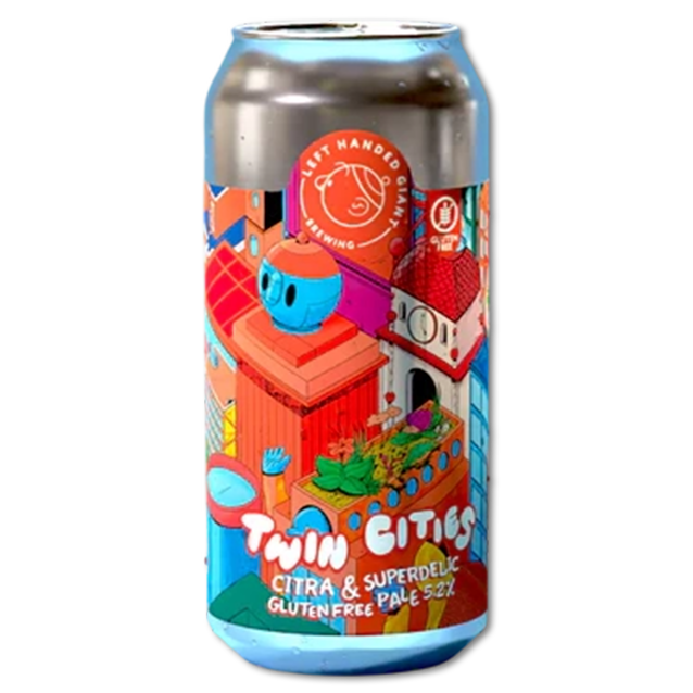 Left Handed Giant - Twin Cities: Citra & Superdelic - 5,2% Glutenfri Pale Ale