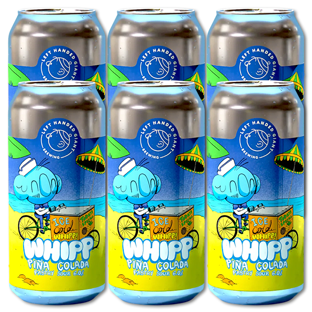 Left Handed Giant - Whipp - 6% Pina Colada Pastry Sour
