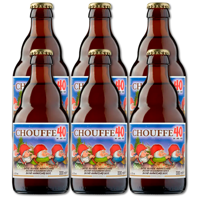 Brasserie d'Achouffe - 40 Year Anniversary - Blonde Ale (6-Pack)