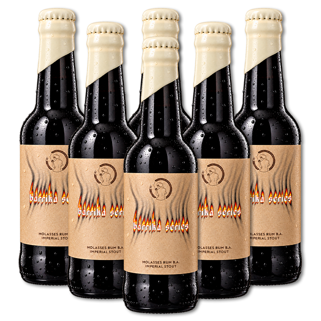 La Superbe x Popihn - Barrika: Molasses RUM B.A. - 11% BA Imperial Stout