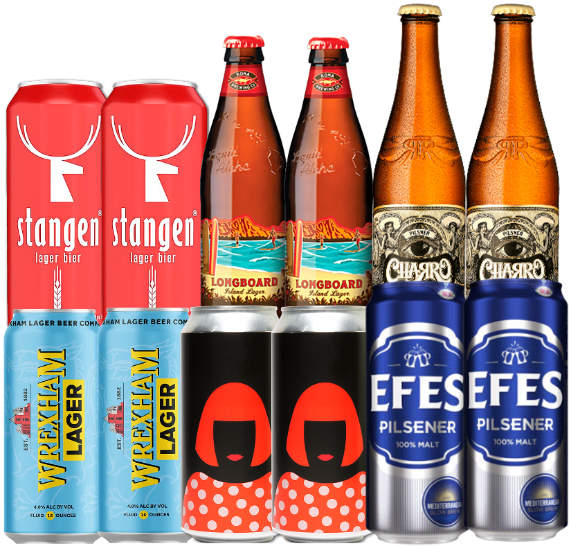 Lager/Pils Smagekasse (12 stk) (Gns. 16,5 kr. pr. øl)