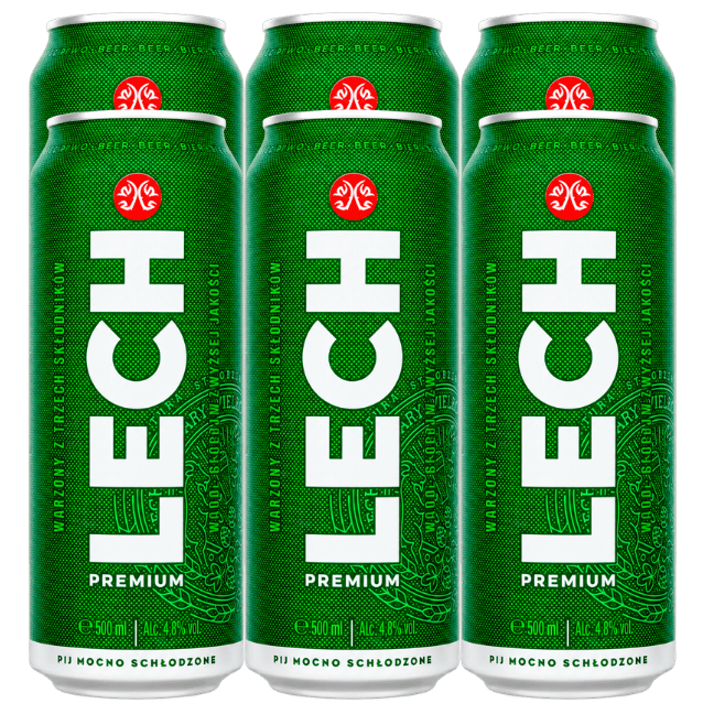Lech Premium – 5% Lager