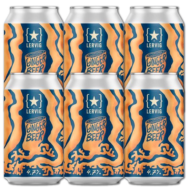 Lervig - Ginger Beer - 4,7% Ginger Beer