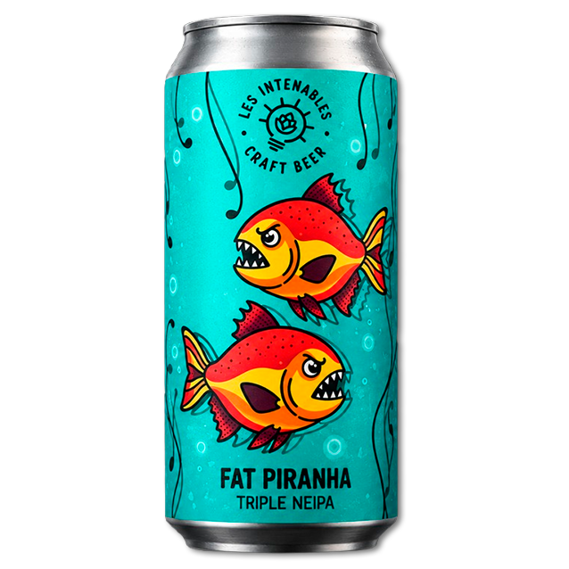 Les Intenables - Fat Piranha - 9,8% Triple IPA