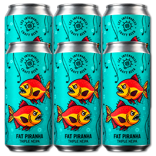 Les Intenables - Fat Piranha - 9,8% Triple IPA