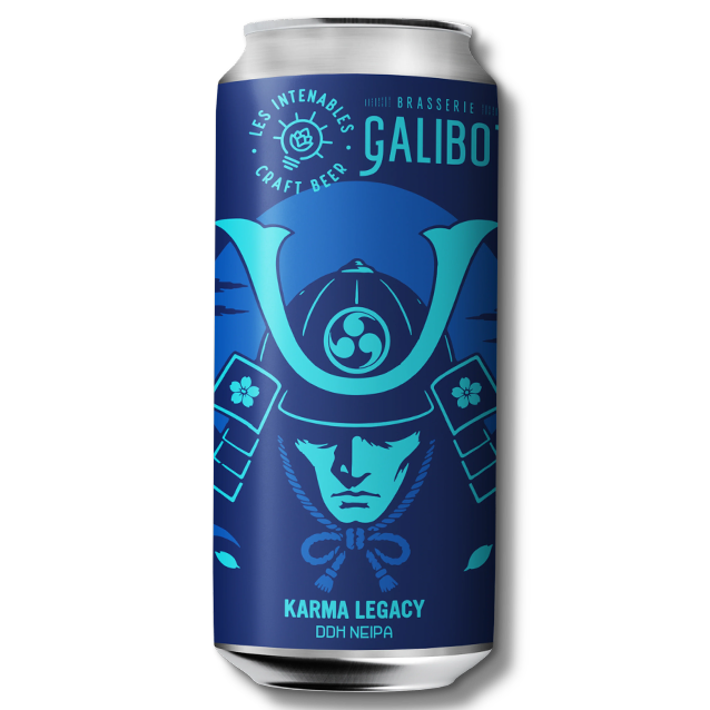 Les Intenables x Brasserie Galibot - Karma Legacy - 6,8% New England IPA
