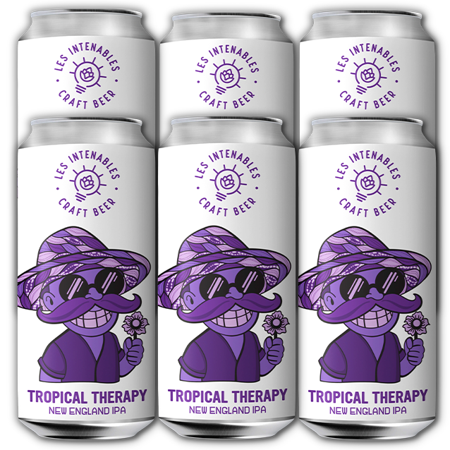 Les Intenables - Tropical Therapy - 6,4% New England IPA