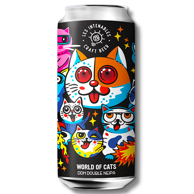 Les Intenables - World Of Cats - 8% Double IPA