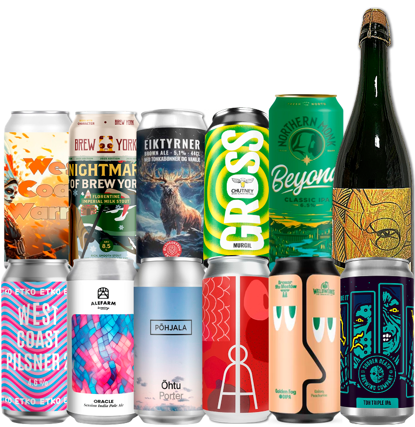 Liveshopping Smagekasse+ (12 stk.)(Gns. 33,25 kr. pr. øl)