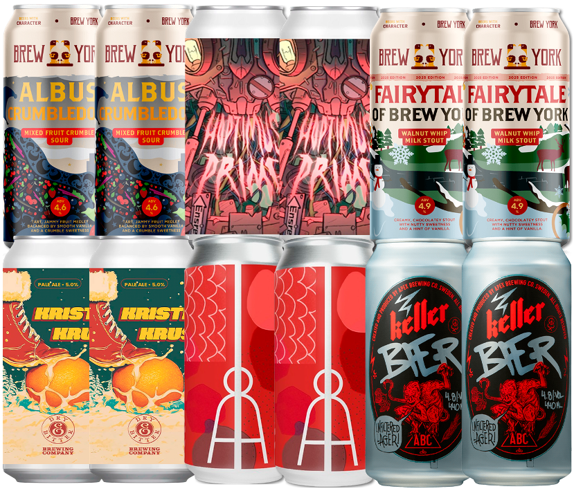 Månedens "Plus" Smagekasse (12 stk.) (Gns. 32,5 kr. pr. øl)