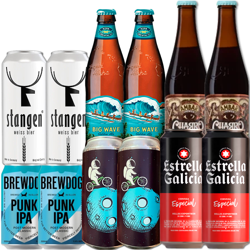 Månedens Smagekasse (12 stk.) (Gns. 16,5 kr. pr. øl)