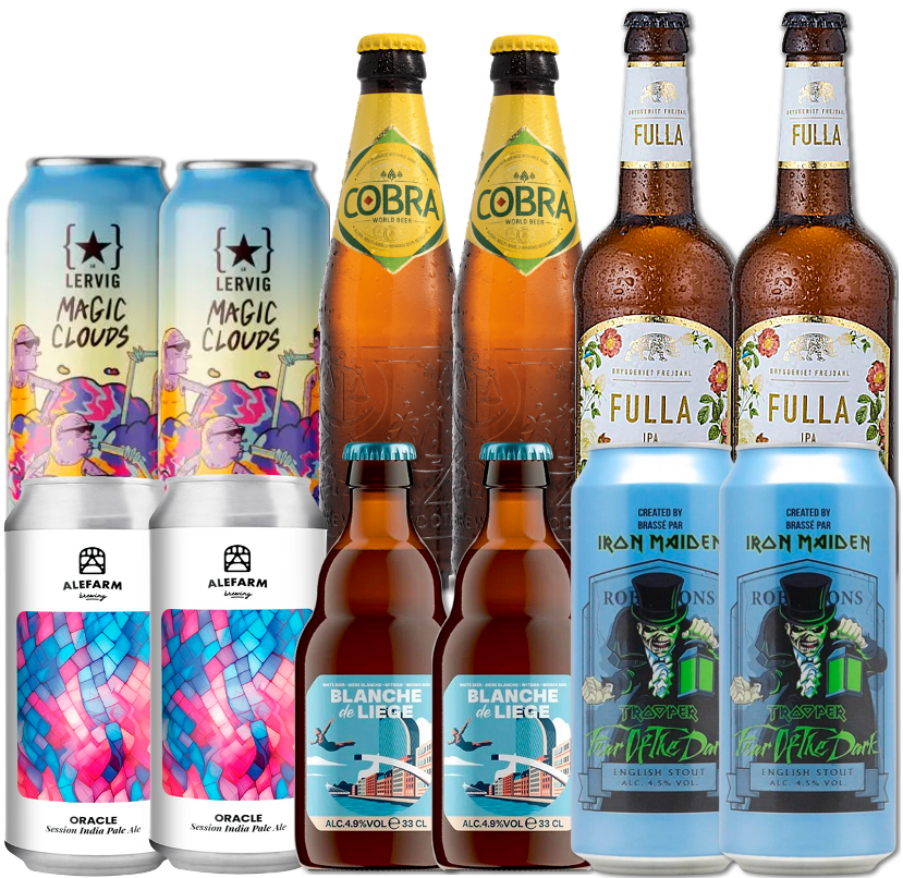 Månedens Smagekasse (12 stk.) (Gns. 18,75 kr. pr. øl)