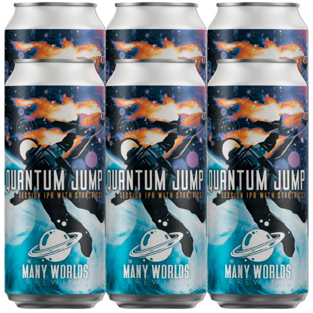 Many Worlds - Quantum Jump - Session IPA (6-Pack)