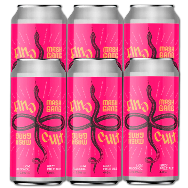 Mash Gang - Cult - 0,5% Alkoholfri Pale Ale