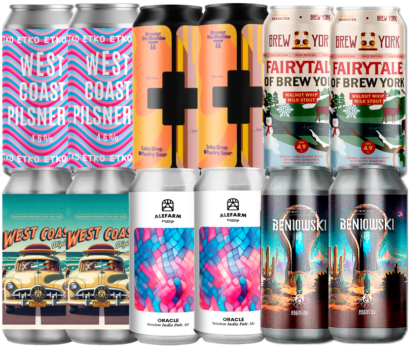 Månedens Ølredder "Plus" Smagekasse (12 stk.) (Gns. 32,5 kr. pr. øl)