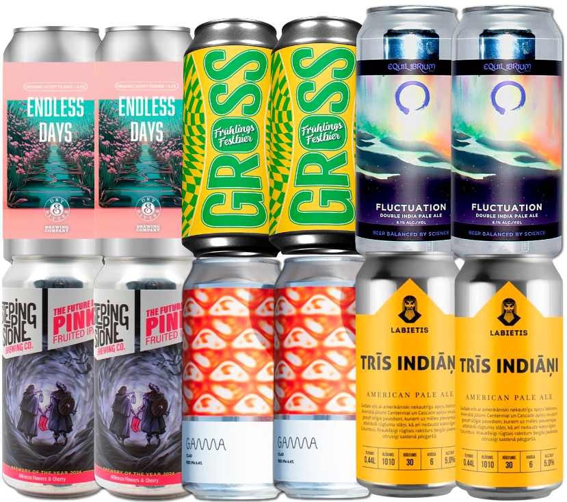 Månedens Ølredder "Plus" Smagekasse (12 stk.) (Gns. 31,5 kr. pr. øl)