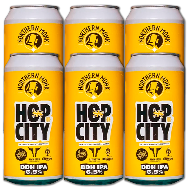 Northern Monk x Riverton - Hop City 2025 UK - 6,5% New England IPA