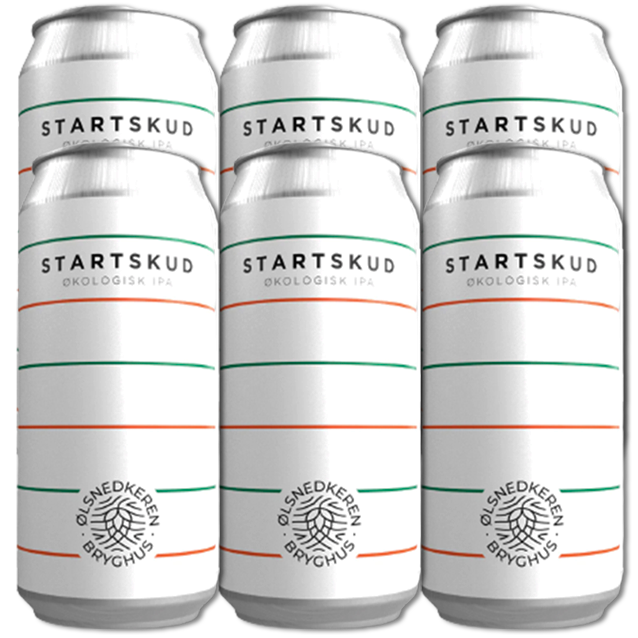 Ølsnedkeren - Startskud - Økologisk American IPA (6-Pack)