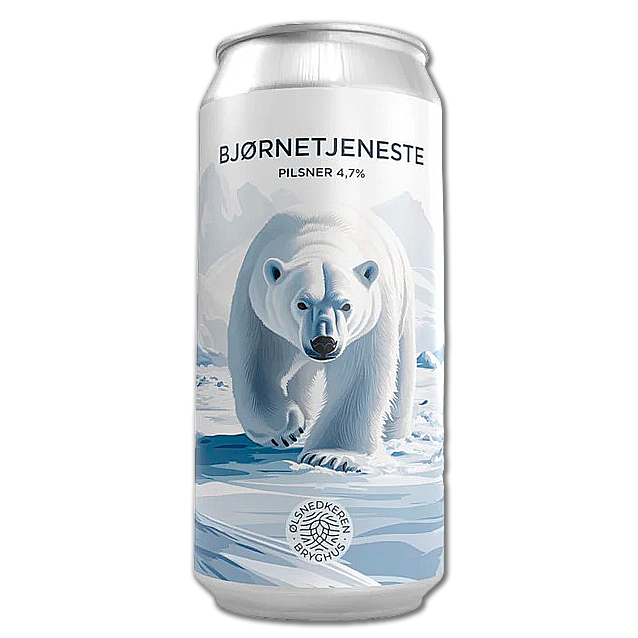 Ølsnedkeren - Bjørnetjeneste - 4,7% Pilsner
