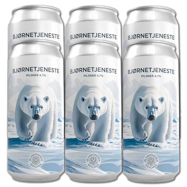 Ølsnedkeren - Bjørnetjeneste - 4,7% Pilsner