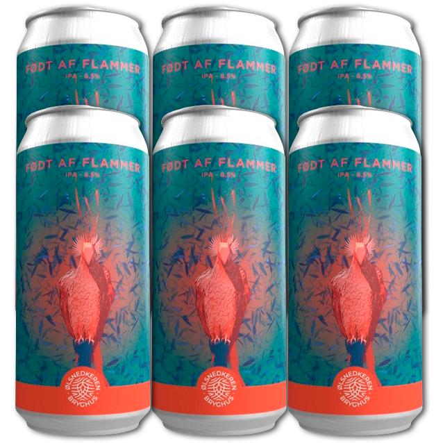 Ølsnedkeren - Født Af Flammer - New England IPA (6-Pack)