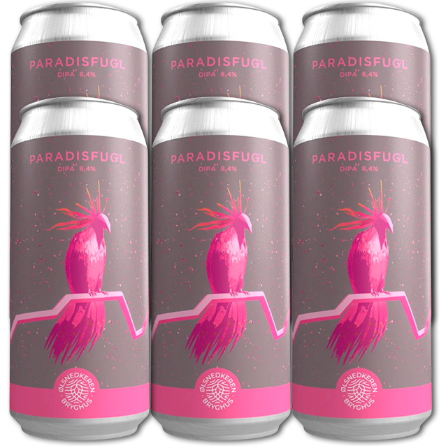 Ølsnedkeren - Paradisfugl - Double IPA (6-Pack)