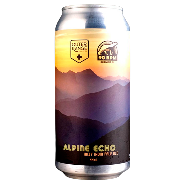 Outer Range x 90 BPM - Alpine Echo - 6,7% New England IPA