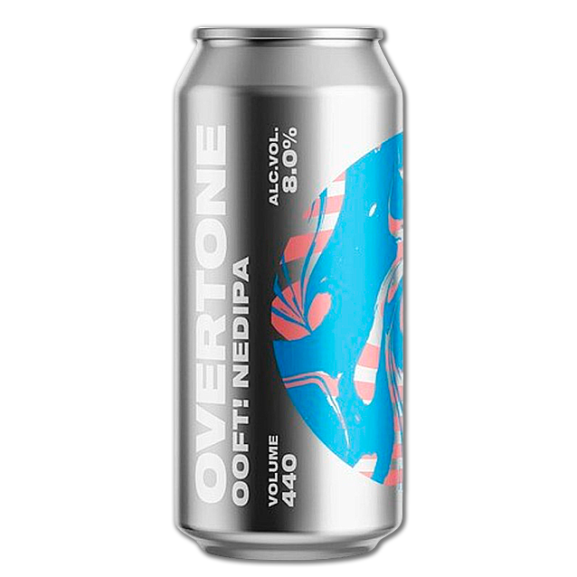 Overtone - Ooft! - 8% Double New England IPA