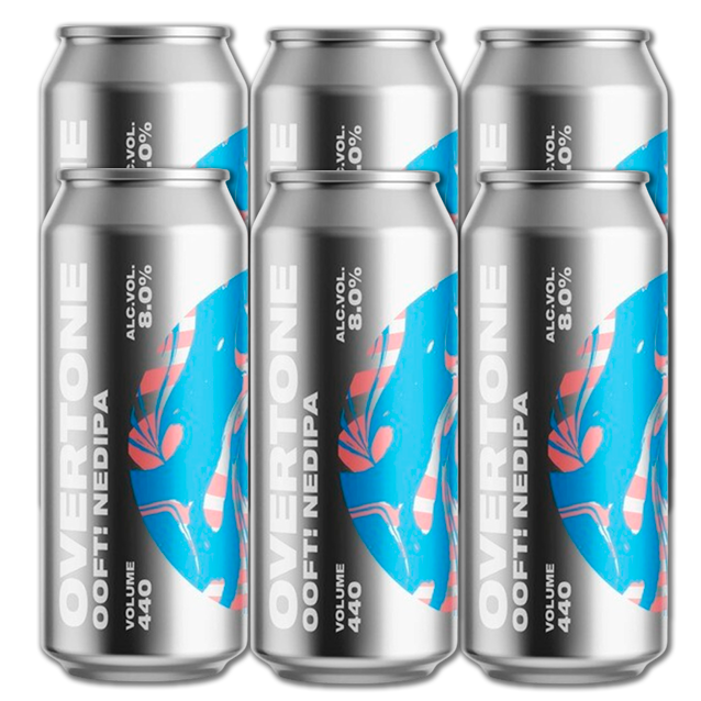 Overtone - Ooft! - 8% Double New England IPA
