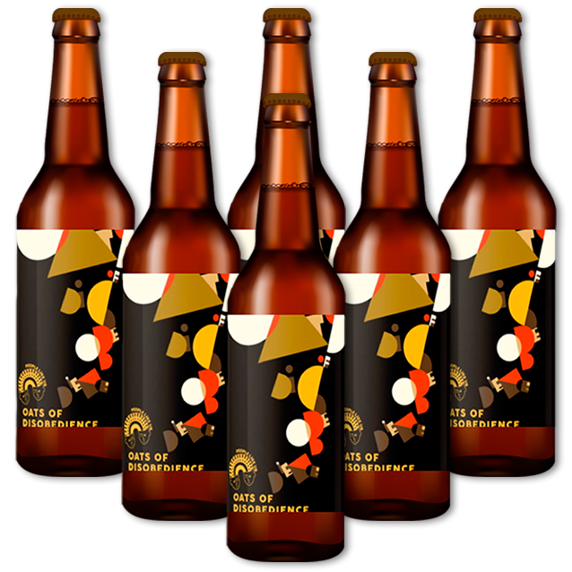 People Like Us - Oats Of Disobedience - Oatmeal Stout (Gns. 16,5 Kr. Pr. Øl - 6 Stk.)