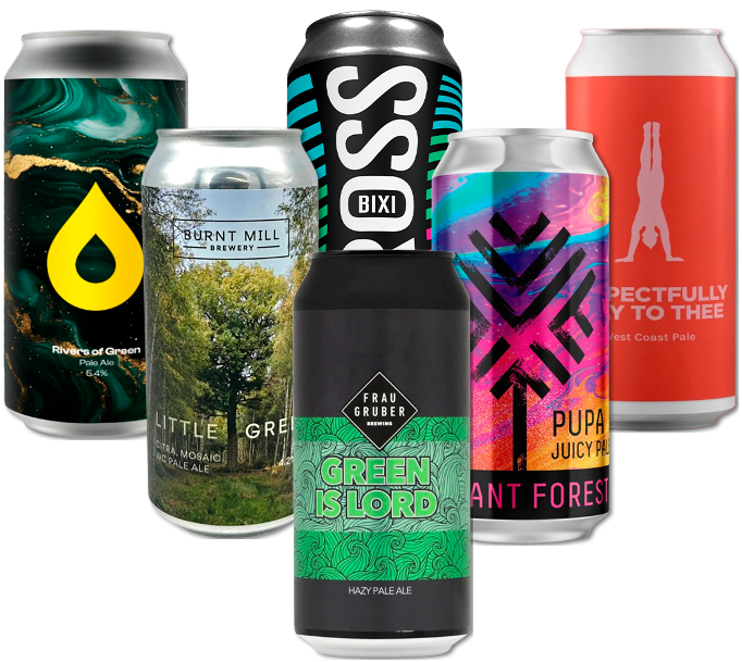 Pale Ale Smagekasse (6 stk.) (Gns. 37,5 Kr. Pr. Øl)