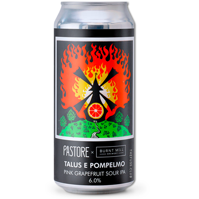 Pastore X Burnt Mill - Talus E Pompelmo - Fruited Sour IPA