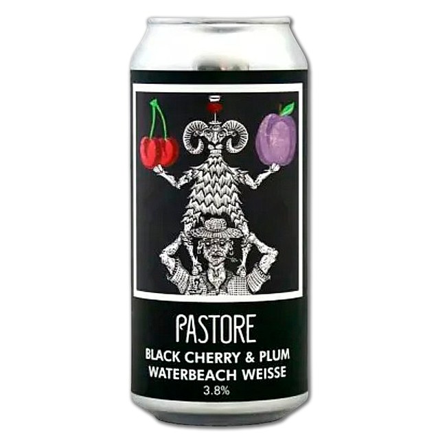 Pastore - Waterbeach Weisse Black Cherry & Plum - 3,4% Fruited Berliner Weisse